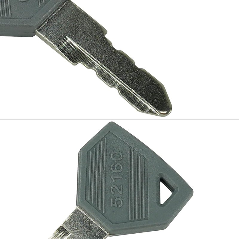 gradora 6 PCS 52160 Ignition Keys for Yan-mar JD Tractor Ignition Starter Switch 194155-52160 AM879480 - Image 5
